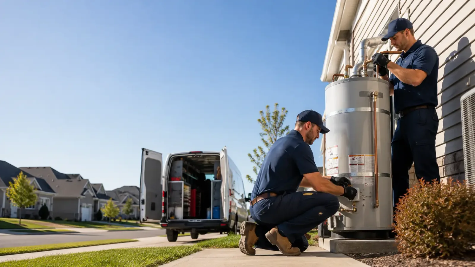 Water Heater Installation in Baldwin, IL
